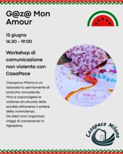 Gaza mon amour- workshop di comunicazione