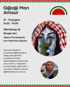 Locandina Gaza mon amour - Workshop street art